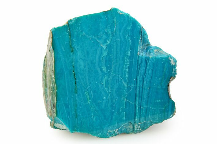 Polished Atacama Blue Opal (Chrysocolla & Opal) - Chile #352159